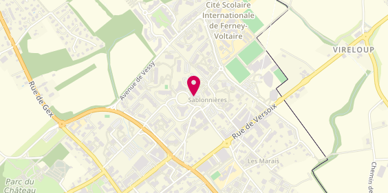 Plan de JAVOUREZ Marie, 13 Bis Chemin du Levant Immeuble Jean-Baptiste Say / 4e Étage - Aile C, 01210 Ferney-Voltaire