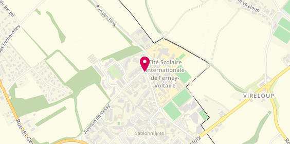 Plan de CRESSON Valérie, 46 avenue de Vessy, 01210 Ferney-Voltaire