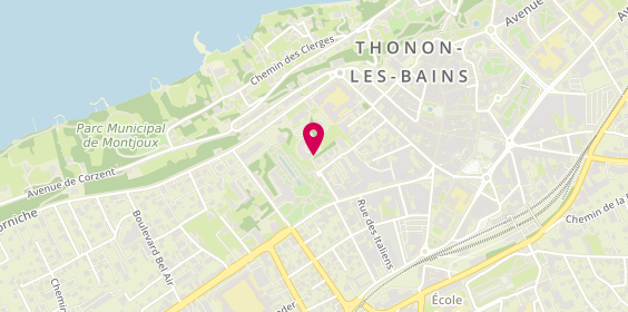 Plan de DE GRIEVE Arnaud, 1 Bis Avenue Tilleuls, 74200 Thonon-les-Bains