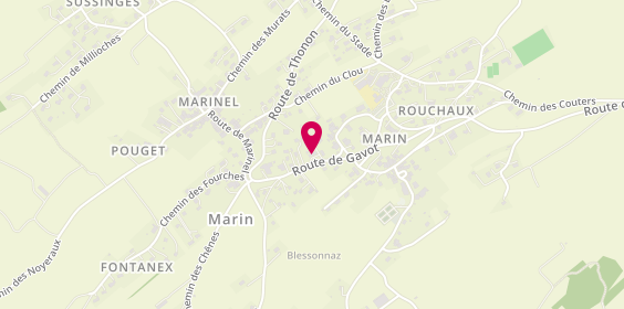 Plan de Aurélie Di Natale, 193 Route de Gavot, 74200 Marin