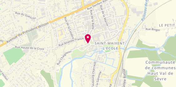 Plan de LUCAZEAU Elise, 20 Rue de l'Abbaye, 79400 Saint-Maixent-l'École