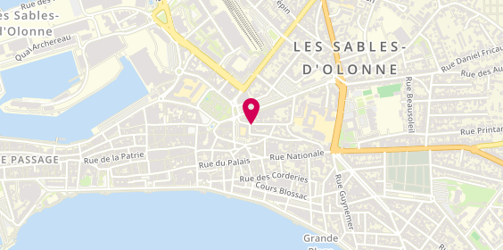 Plan de PLAWNER BOEMARE Marie Claude, 19 Rue des Jardins, 85100 Les Sables-d'Olonne