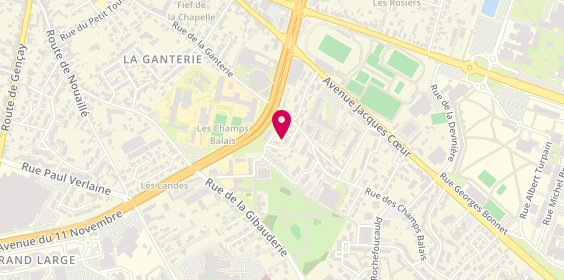 Plan de LAHELY Bruno, 30 Rue des Genets, 86000 Poitiers