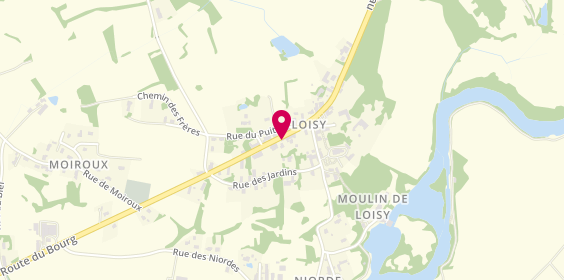 Plan de BREUILLOT Claude, 53 Route du Bourg, 71290 Loisy