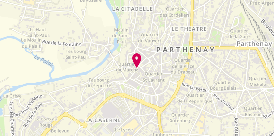 Plan de GUITTON Philippe, 90 Rue Jean Jaurès, 79200 Parthenay
