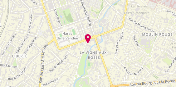Plan de Apolline VINCENT Psychologue, 5 Rue de la Simbrandière Appartement 45, 85000 La Roche-sur-Yon