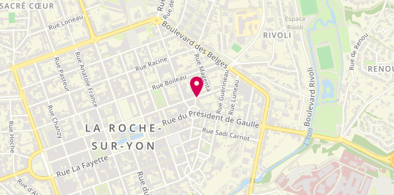 Plan de HUART Claude, 54 Rue Marcellin Berthelot, 85000 La Roche-sur-Yon