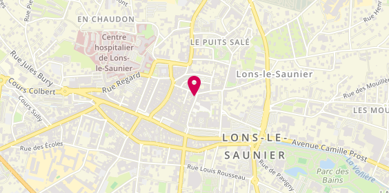 Plan de Psygoscelis, 2 Rue des Cordeliers, 39000 Lons-le-Saunier