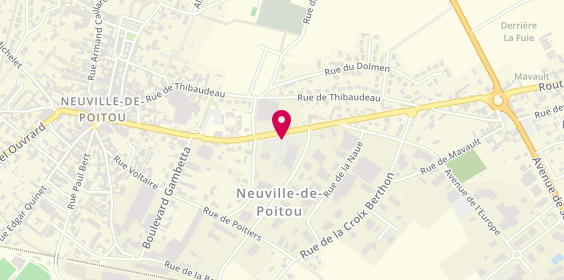 Plan de Pauline MONTEIL Neuro-psychologue TCC, Cabinet de Santé
41 Rue Alphonse Plault, 86170 Neuville-de-Poitou