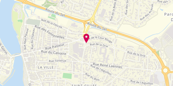 Plan de LAMOUROUX Frédérique, 7 avenue de la Liberté, 85800 Saint-Gilles-Croix-de-Vie