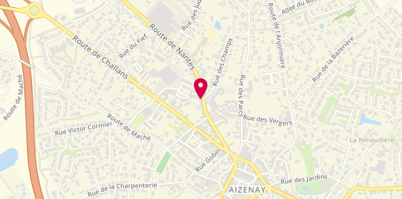 Plan de Psychologue Aizenay Elisa COSSAIS, 11 Bis Route de Nantes, 85190 Aizenay