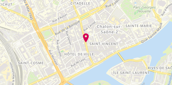 Plan de CEZANNE Annie, 20 Rue Général Leclerc, 71100 Chalon-sur-Saône
