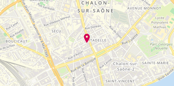 Plan de WEBER Bertrand, 35 Rue des Places, 71100 Chalon-sur-Saône