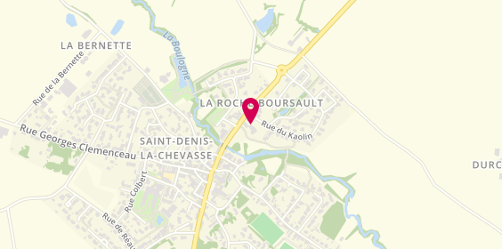 Plan de Aurélie GAGNON Psychologue clinicienne - Psychothérapeute - Hypnose SAJECE, Maison de Santé
6 Rue du Kaolin, 85170 Saint-Denis-la-Chevasse