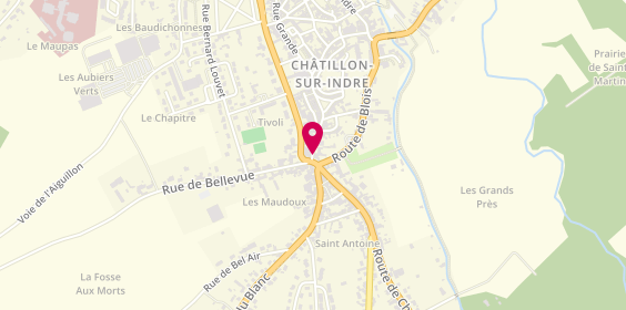 Plan de Sophie Guillot, 2 Rue Grande, 36700 Châtillon-sur-Indre