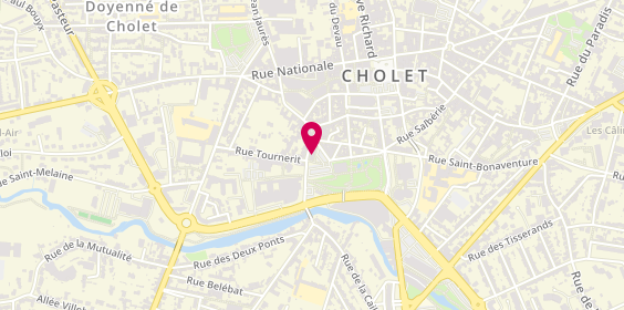 Plan de GALICHET-Duchatel Anne, 3 Bis place du Mail, 49300 Cholet
