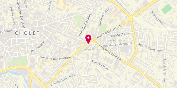 Plan de VARVARA Maria, 36 avenue des Câlins, 49300 Cholet