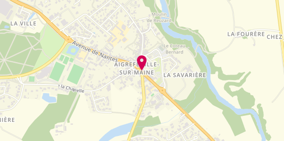 Plan de REBEL Agnès, 11 avenue de la Vendée, 44140 Aigrefeuille-sur-Maine