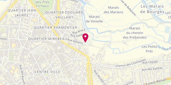 Plan de Bardiot Natacha, 36 Boulevard du Général Chanzy, 18000 Bourges