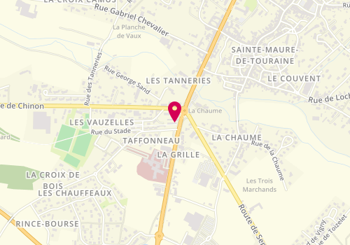 Plan de SIMIER Noémie, Maison de Santé
92 avenue du Général de Gaulle, 37800 Sainte-Maure-de-Touraine