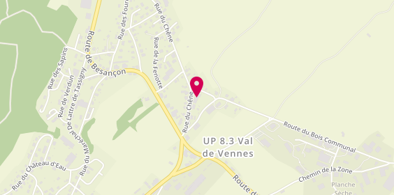 Plan de OLIVIER Céline, Maison de Santé
2 Ter Rue du Chêne, 25390 Orchamps-Vennes