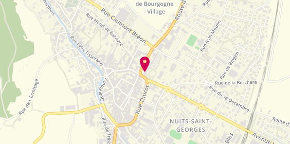 Plan de Psychologue clinicienne et Psychothérapeute MAITE Samira, 7 Rue du Dr Legrand, 21700 Nuits-Saint-Georges