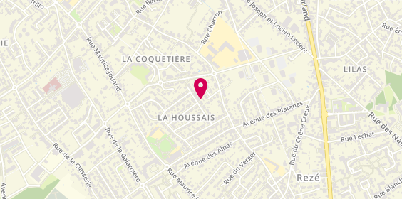 Plan de GOUBAULT Cara, 18 avenue des Vosges, 44400 Rezé