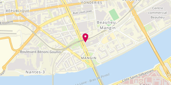 Plan de Marie-Astrid BYLL PHILOUZE, 25 Boulevard des Martyrs Nantais de la Résistance, 44200 Nantes