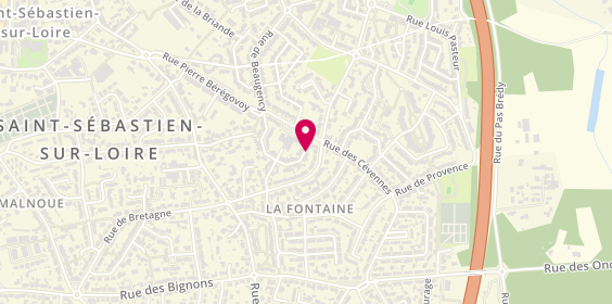 Plan de HEISSAT-TARAS Céline, 5 Rue de Vendôme, 44230 Saint-Sébastien-sur-Loire