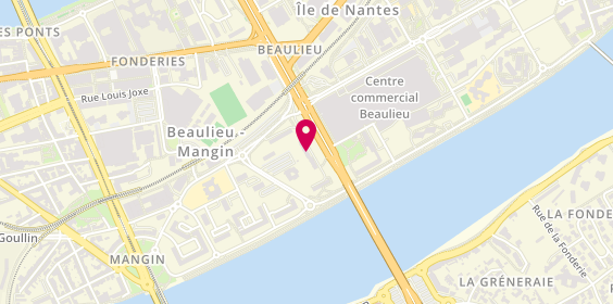 Plan de DURET Nadège, 6 Allée Beau Rivage, 44200 Nantes