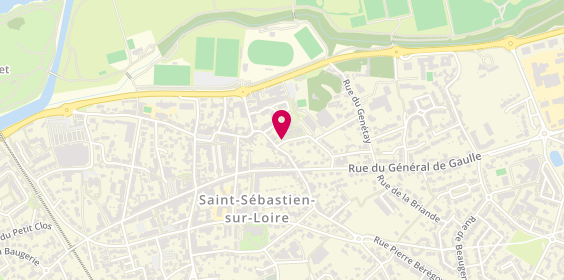 Plan de ROBION Marie, 5 Rue de la Treille, 44230 Saint-Sébastien-sur-Loire