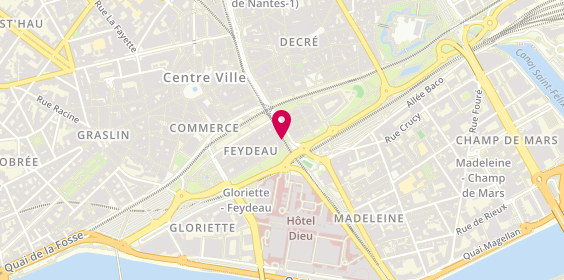 Plan de COCODEAU Elodie, 8 Cr Olivier de Clisson, 44000 Nantes