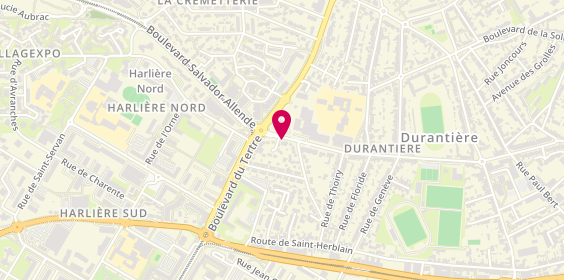 Plan de FRAPPART Florence, 91 Rue Durantière, 44100 Nantes