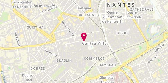 Plan de Christelle SAID - Martin, 11 Rue Contrescarpe, 44000 Nantes