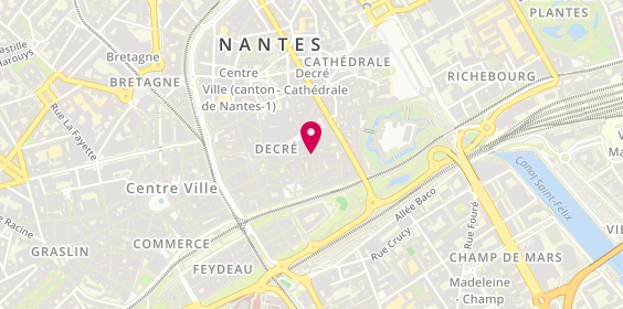 Plan de DESAUNAY Valérie, 21 Rue Petites Écuries, 44000 Nantes