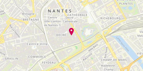 Plan de LEDRANS Frédéric, 7 Rue Emery, 44000 Nantes
