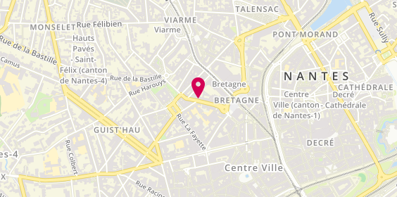 Plan de VILLQUIN Eric, 20 Rue Mercoeur, 44000 Nantes