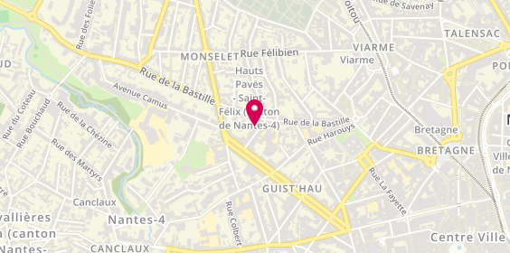Plan de Florent de Larouziere, 11 Rue du 14 Juillet, 44000 Nantes