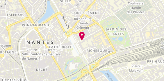 Plan de ZUPNIK Samuel, 15 Rue Georges Clemenceau, 44000 Nantes