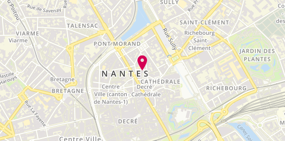 Plan de ANELONE Roxane, 4 place Dumoustier, 44000 Nantes
