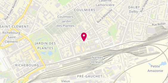 Plan de PINSARD-FORTET Sophie, 12 Bis Rue de la Havane, 44000 Nantes