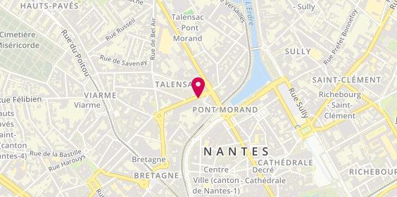 Plan de GRIZAUT Karine, 3 Rue Jeanne d'Arc, 44000 Nantes