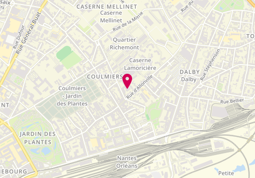 Plan de Lucie Noyere, 6 Rue des Rochettes, 44000 Nantes
