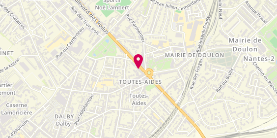 Plan de CLAEYSSENS-Foulques Nathalie, 95 Boulevard de Doulon, 44300 Nantes
