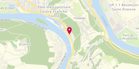 Plan de REIX Isabelle, 15 Faubourg Tarragnoz, 25000 Besançon
