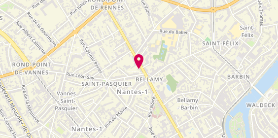 Plan de Le Marec Elodie, 155 Rue Paul Bellamy, 44000 Nantes