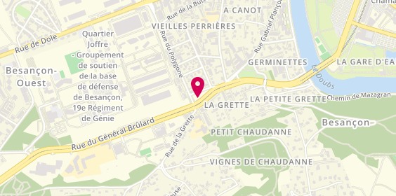 Plan de MIDOL Isabelle, 20 Boulevard Charles de Gaulle, 25000 Besançon