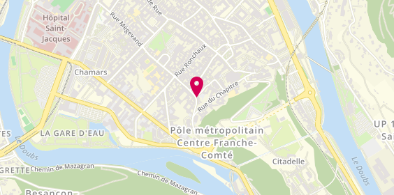 Plan de DESMARE Patrice, 13 Rue de la Vieille Monnaie, 25000 Besançon