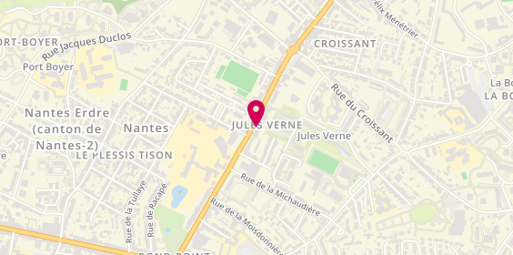 Plan de Defne SATGAN GOUBAN - Psychologue clinicienne & Psychothérapeute, 58 Boulevard Jules Verne, 44300 Nantes