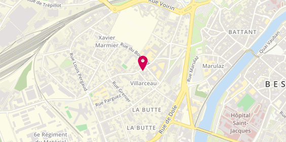 Plan de CHEVALLIER Thibaud, 31 avenue Georges Clémenceau, 25000 Besançon